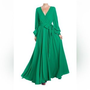 Meghan LA Green Maxi Dress